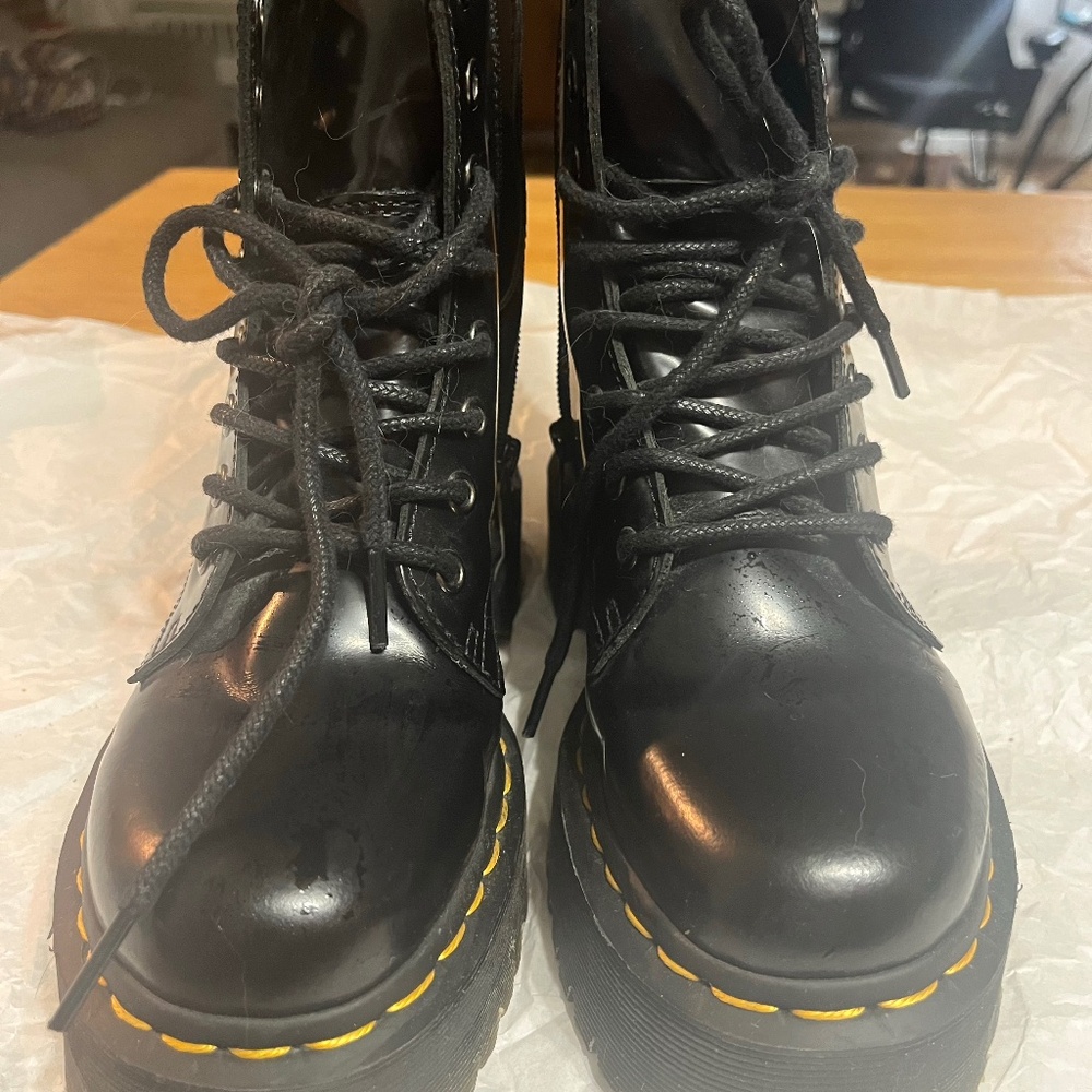 Dr. Martens Jadon Platform boots in black